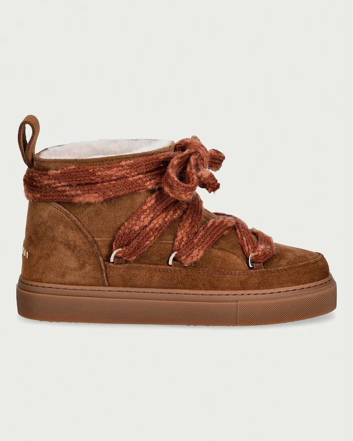 Inuikii Suede Knot kadın süet kar botu