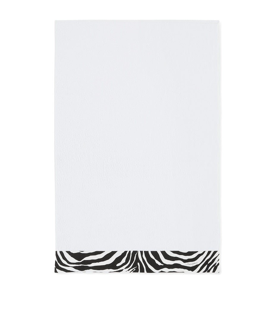 Dolce & Gabbana Casa Set of 5 Cotton Zebra Bath Towels