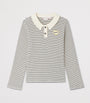 Cotton Stripe Polo Shirt (10-14 Years)
