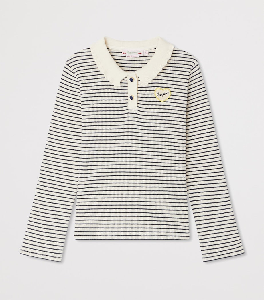 Cotton Stripe Polo Shirt (4-8 Years)