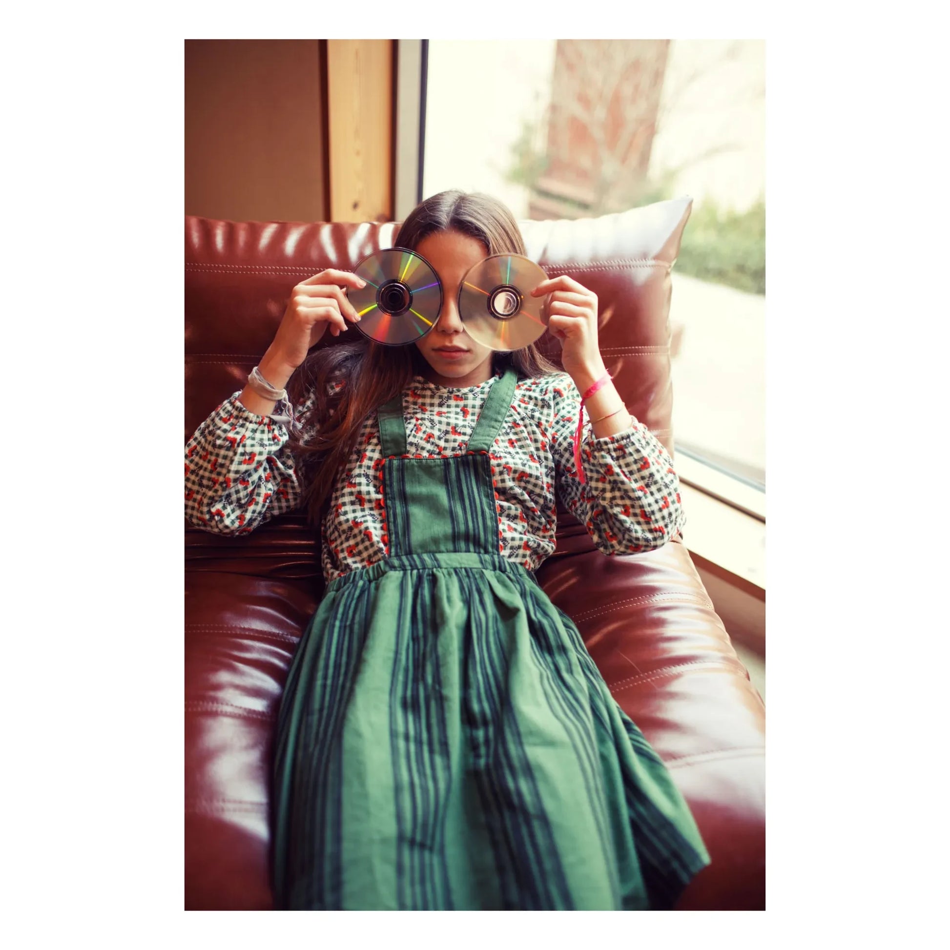 Piupiuchick - Blouse Carreaux Fleurs | Green