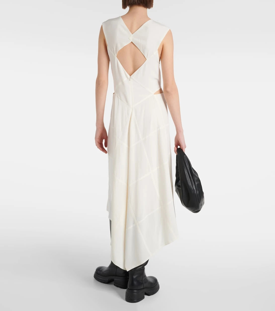 Joseph - Danube silk crêpe de chine midi dress