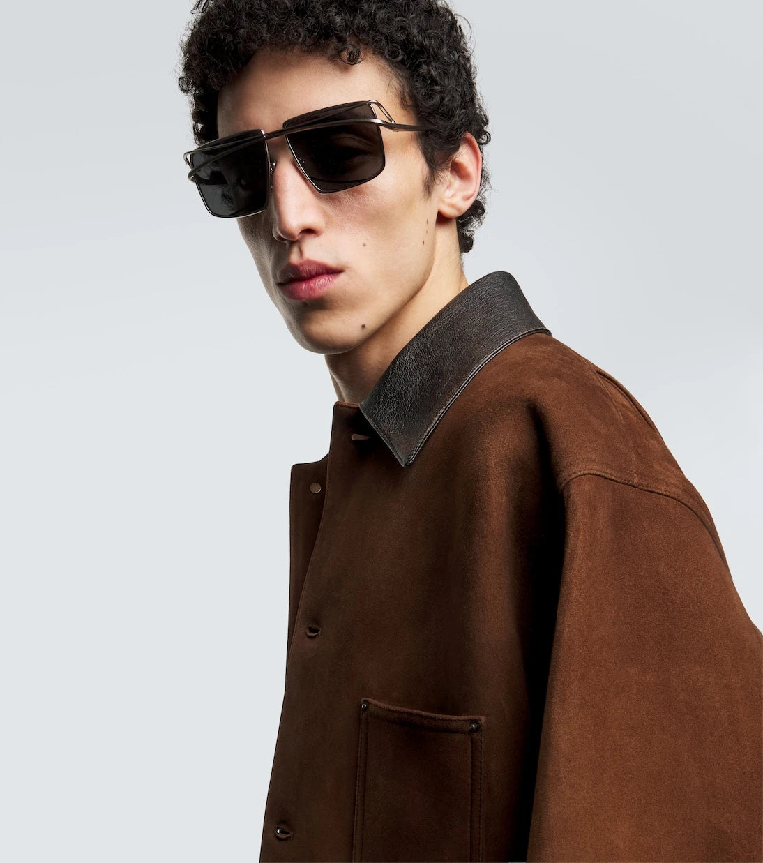 Prada - نظارة شمسية مربعة