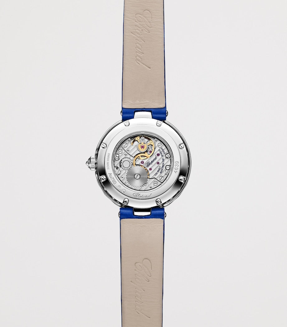 White Gold, Diamond and Agate L'Heure du Diamant Watch 26mm