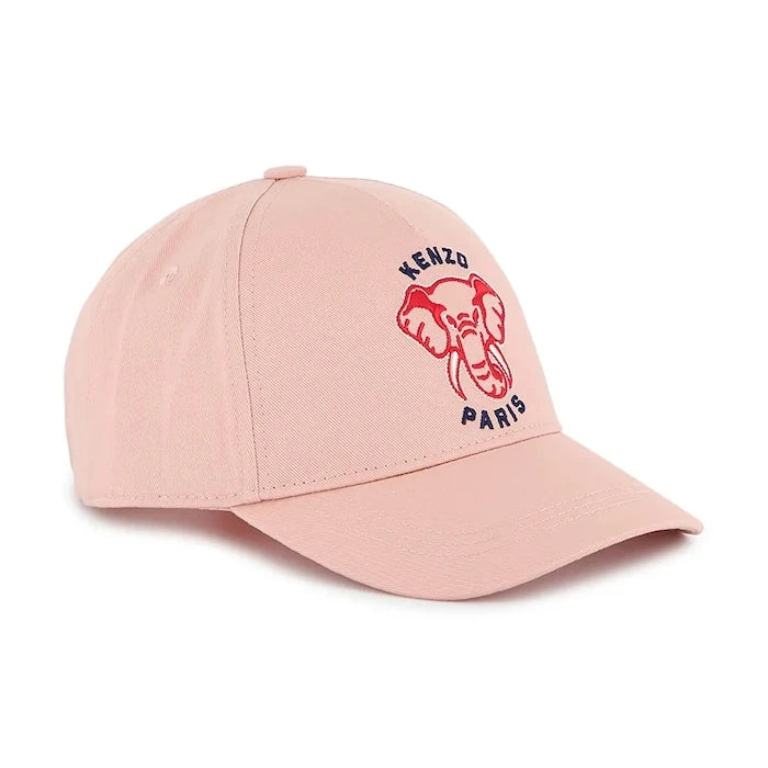 Детска памучна шапка с козирка Kenzo Kids
