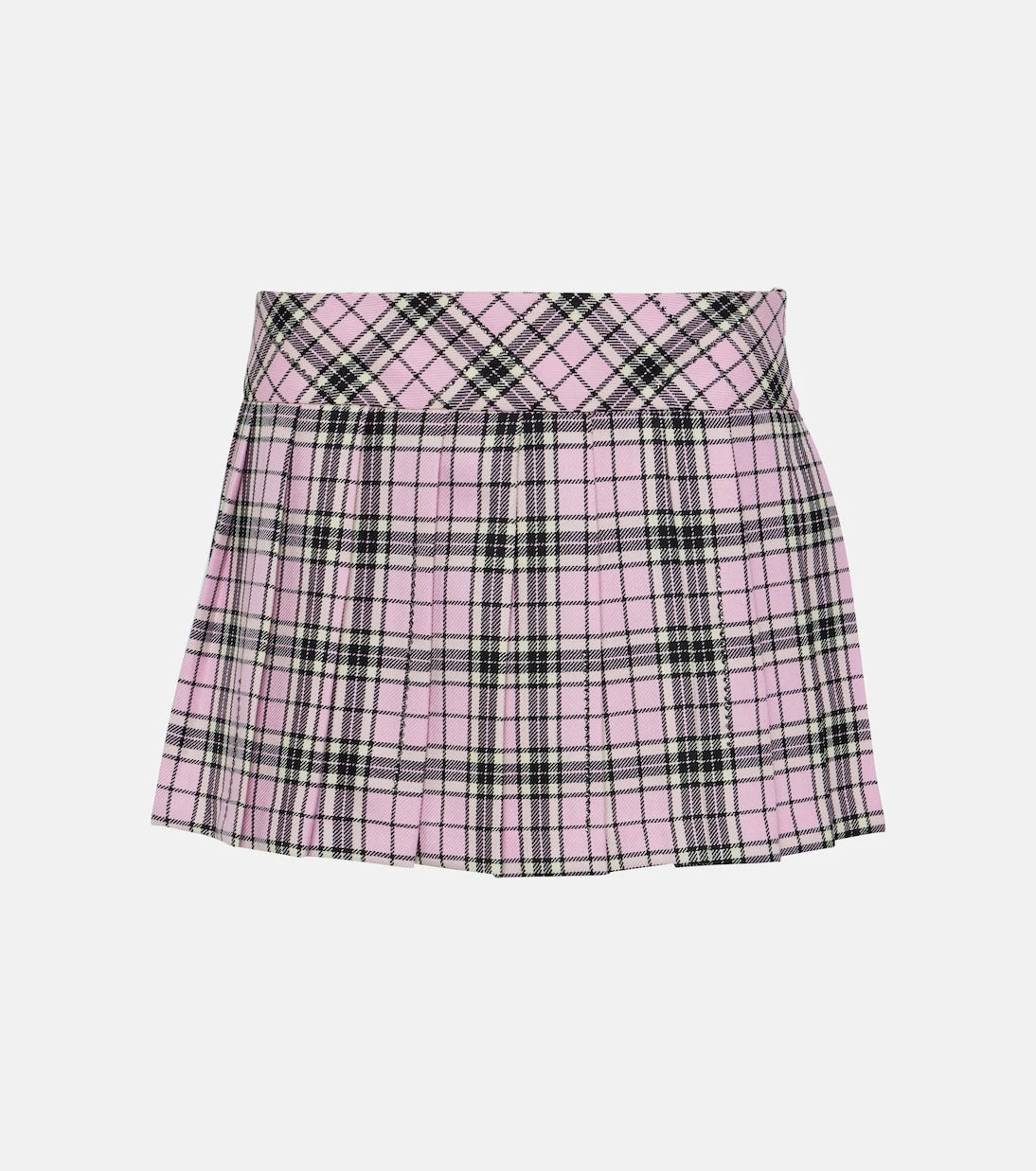 Giuseppe di Morabito - Checked wool miniskirt