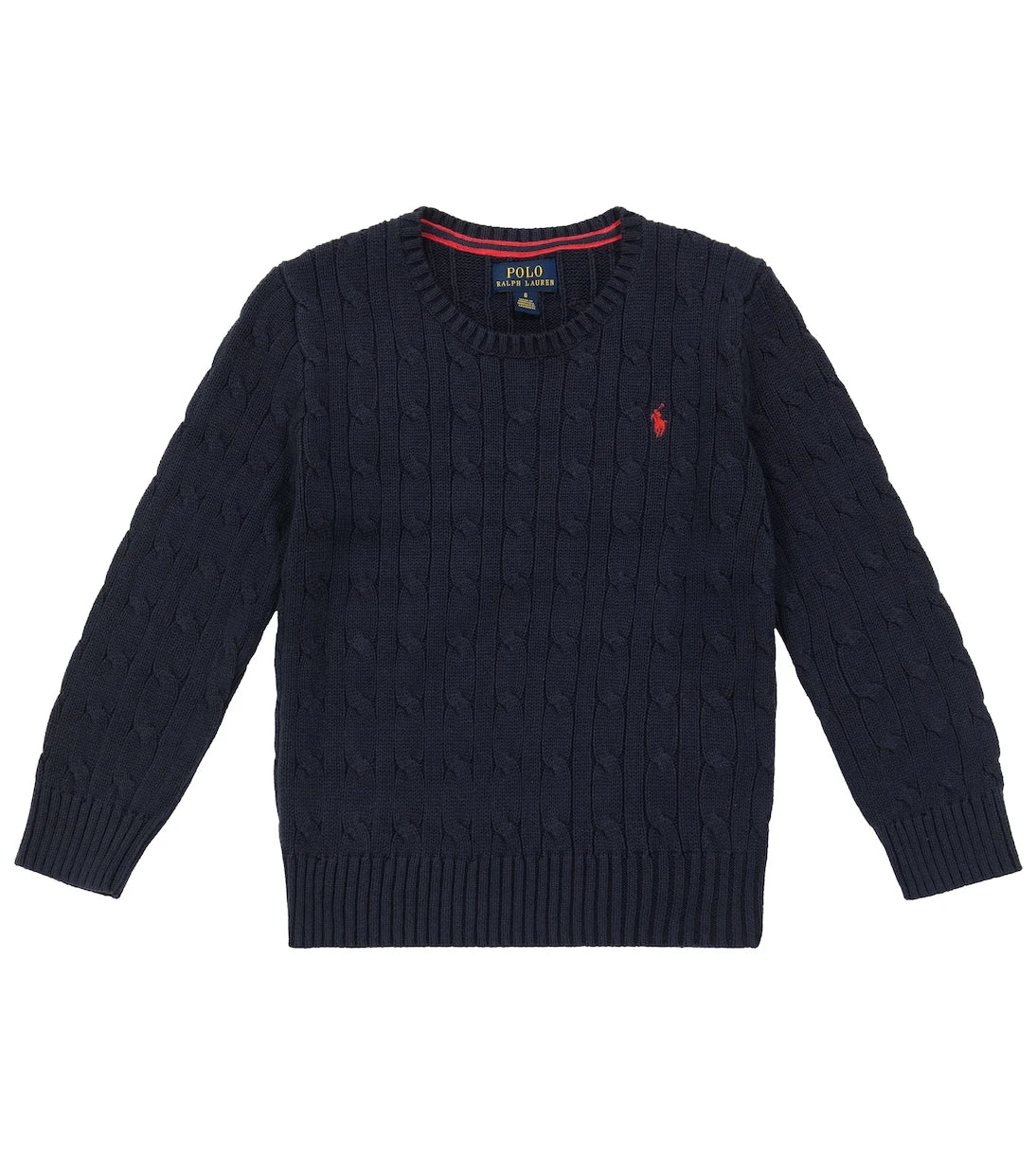Polo Ralph Lauren Kids - سترة قطنية محاكة بأسلاك