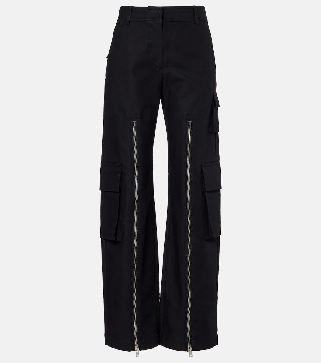 Acne Studios - Layered mid-rise cotton satin pants