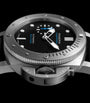 Stainless Steel and Rubber Submersible Watch 42mm