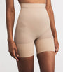 Skims Seamless Sculpt Mid-Thigh Shorts CLAY