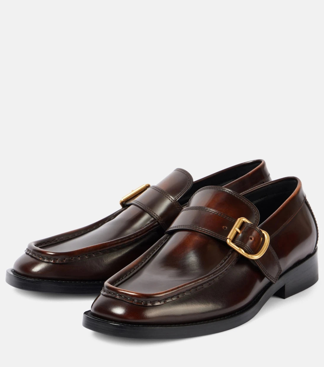 Dries Van Noten - Leather loafers