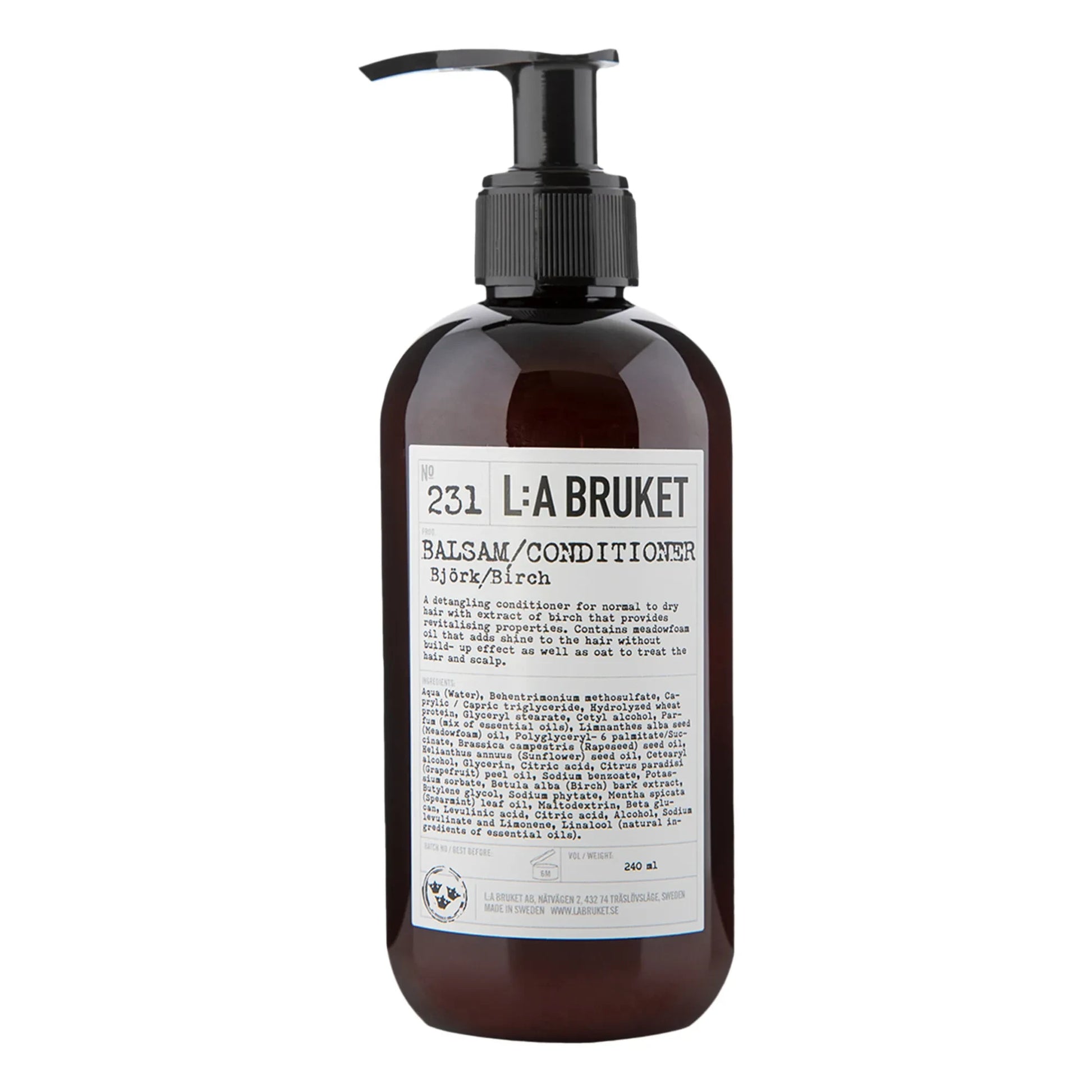 L:A BRUKET - 231 Conditioner Birch 240 ml