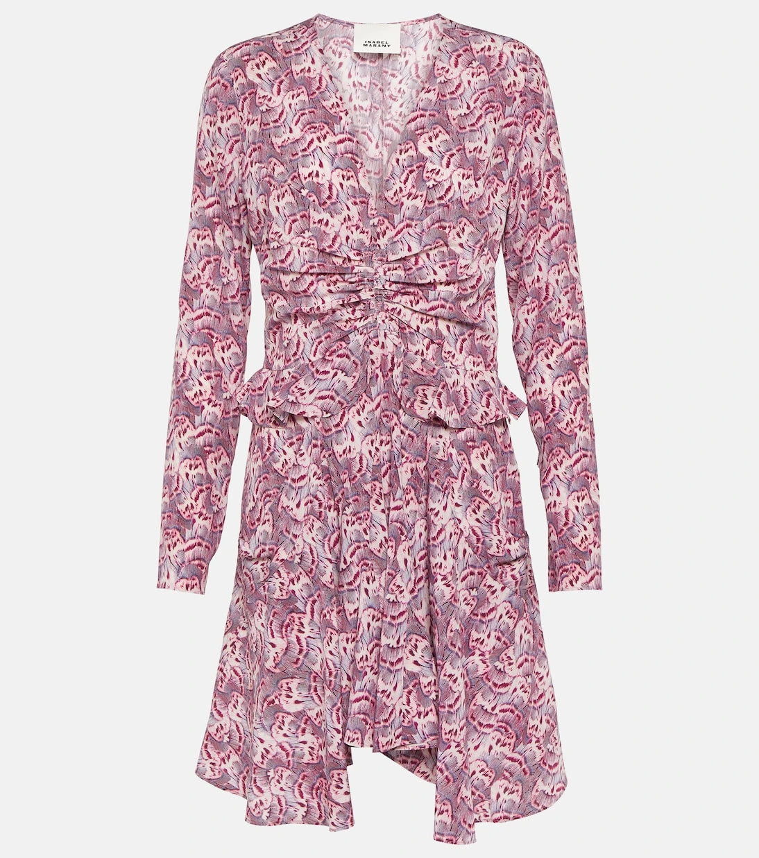 Isabel Marant - Usmara printed silk-blend minidress