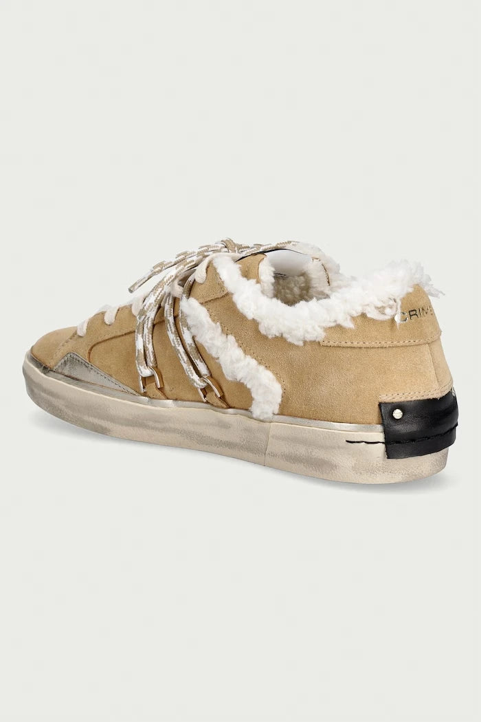 Crime London DISTRESSED süet kadın sneaker
