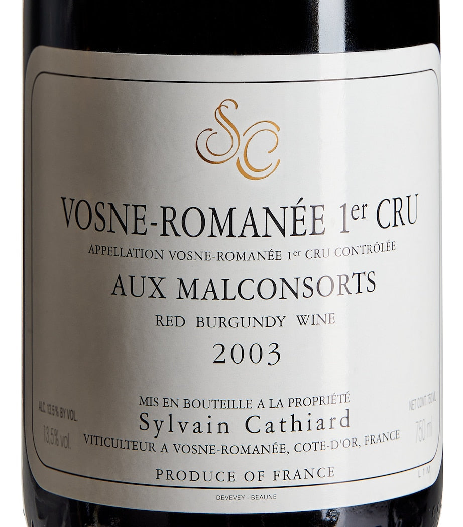 Sylvain Cathiard Pinot Noir 2003 (75cl) - Burgundy, France