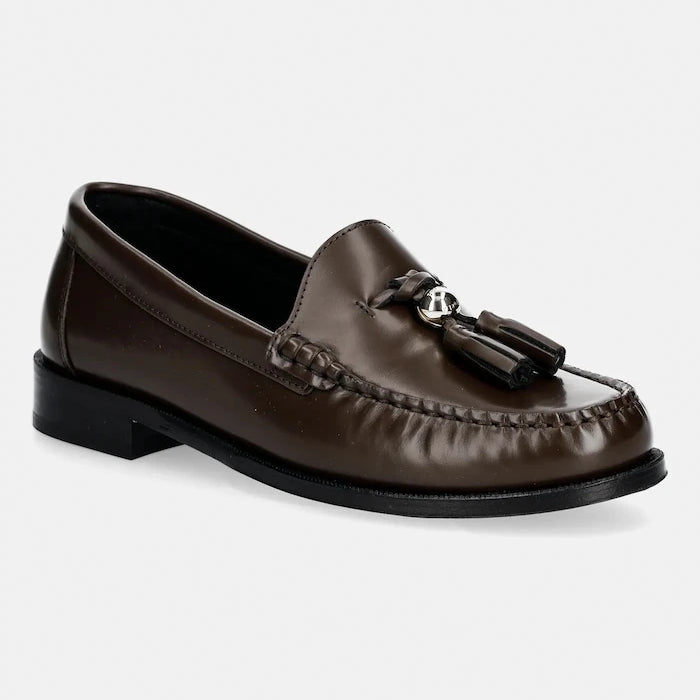 Кожени мокасини Furla College Loafer