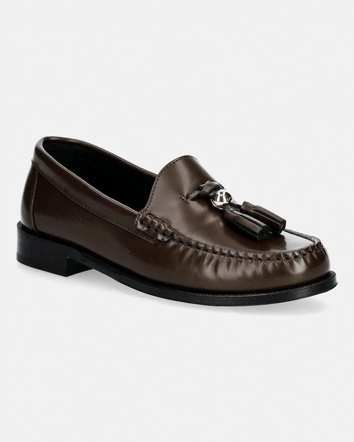 Deri Furla College Loafer Mokasen
