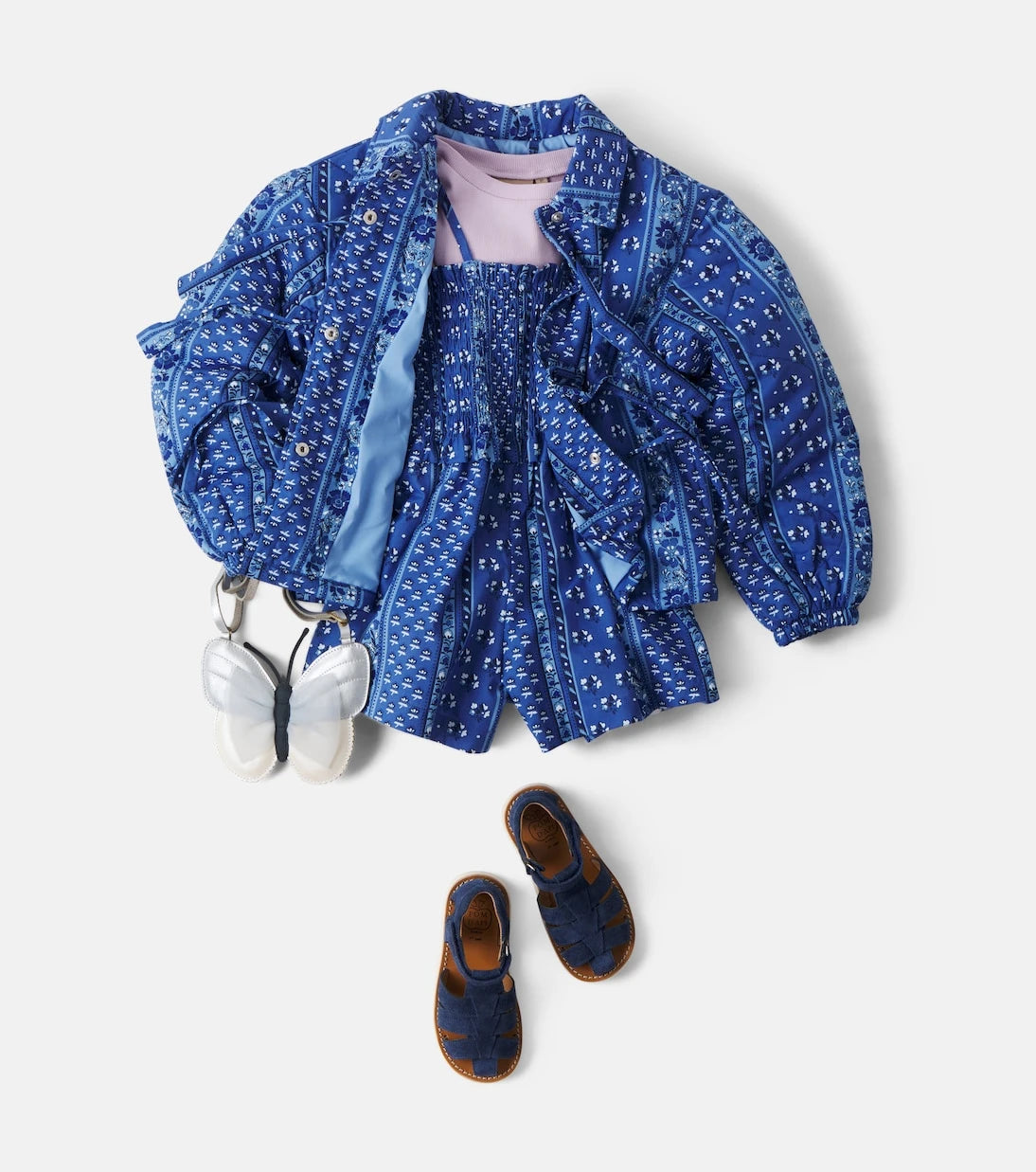 The New Society - Mare floral quilted cotton jacket