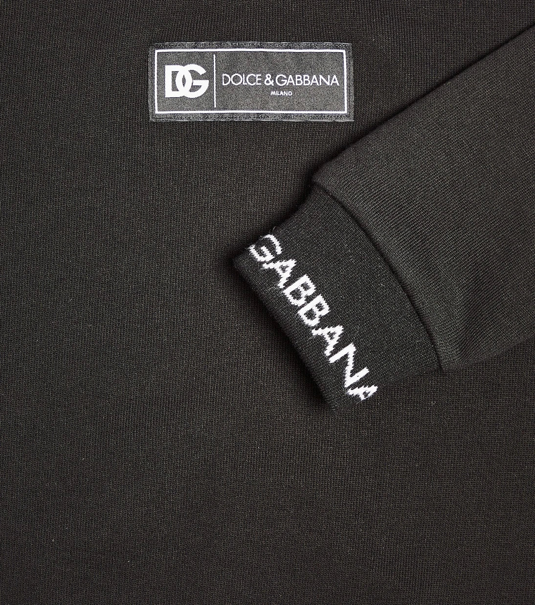 Dolce&Gabbana Kids - DG cotton jersey sweatshirt