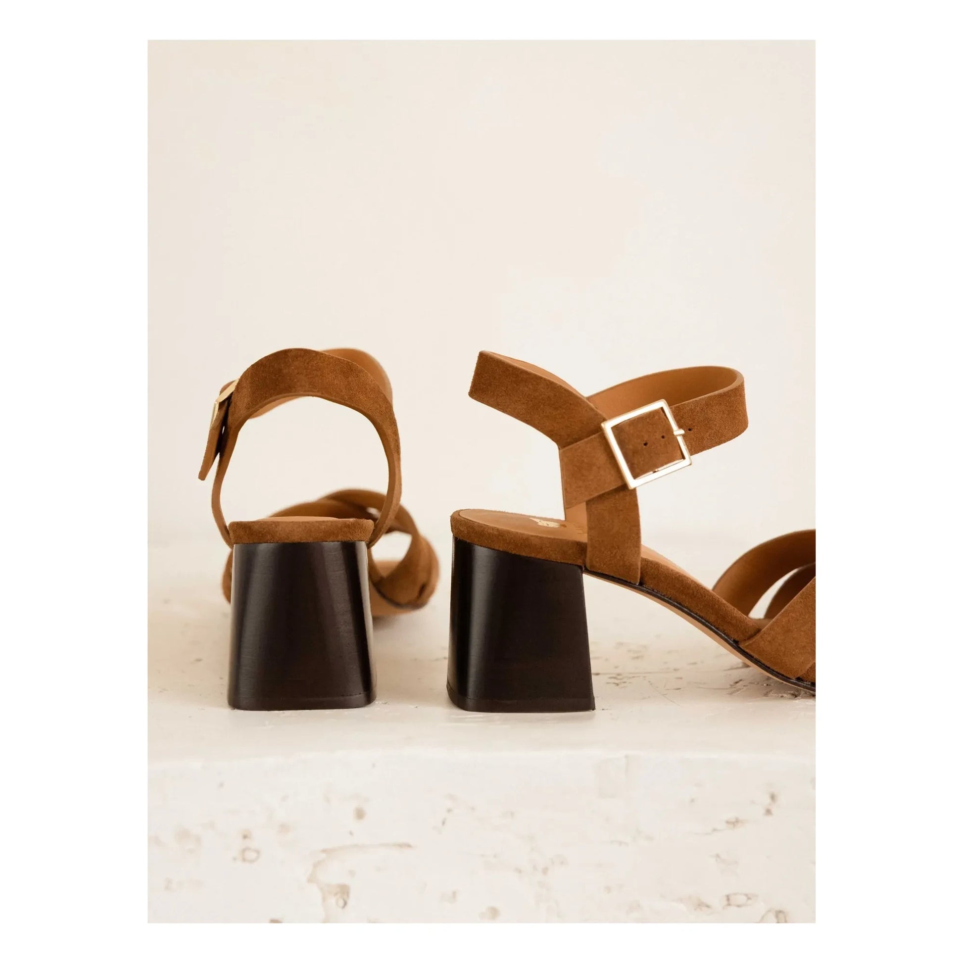Bobbies - Esther Sweden sandals | Camel