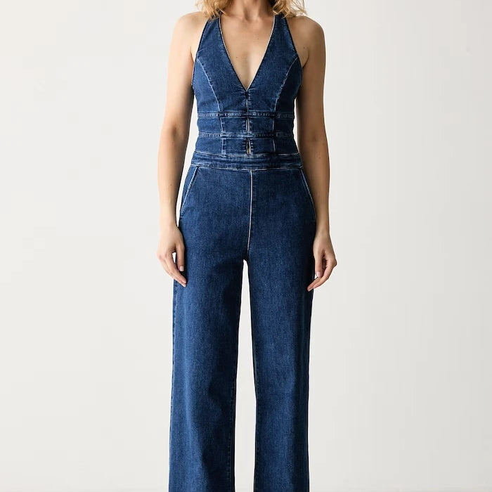 Guess Kadın Denim Tulum VAL