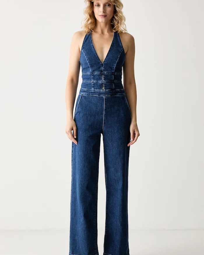 Guess Kadın Denim Tulum VAL
