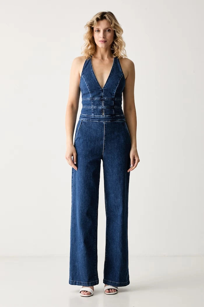 Guess Kadın Denim Tulum VAL