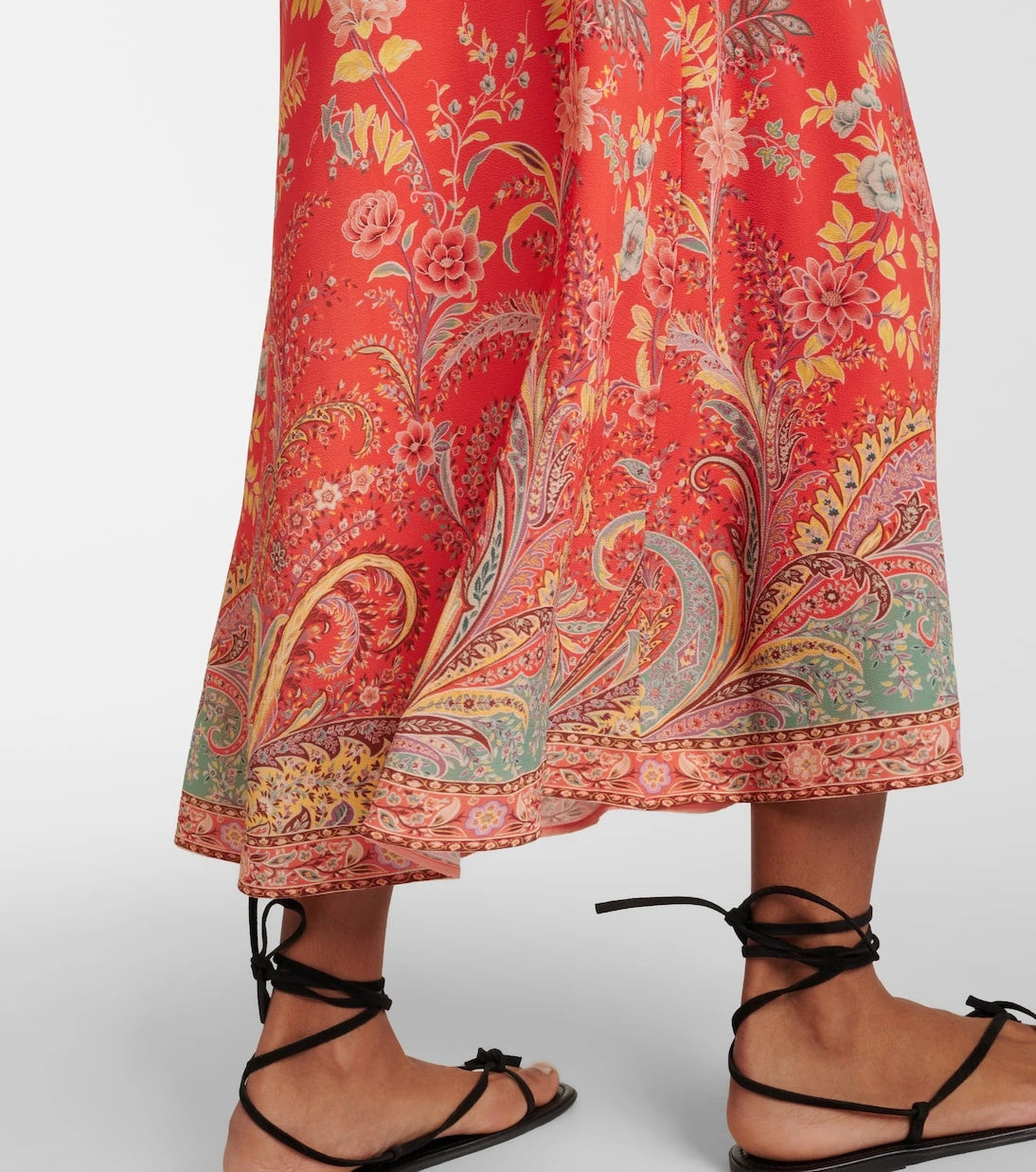 Etro - Printed midi dress