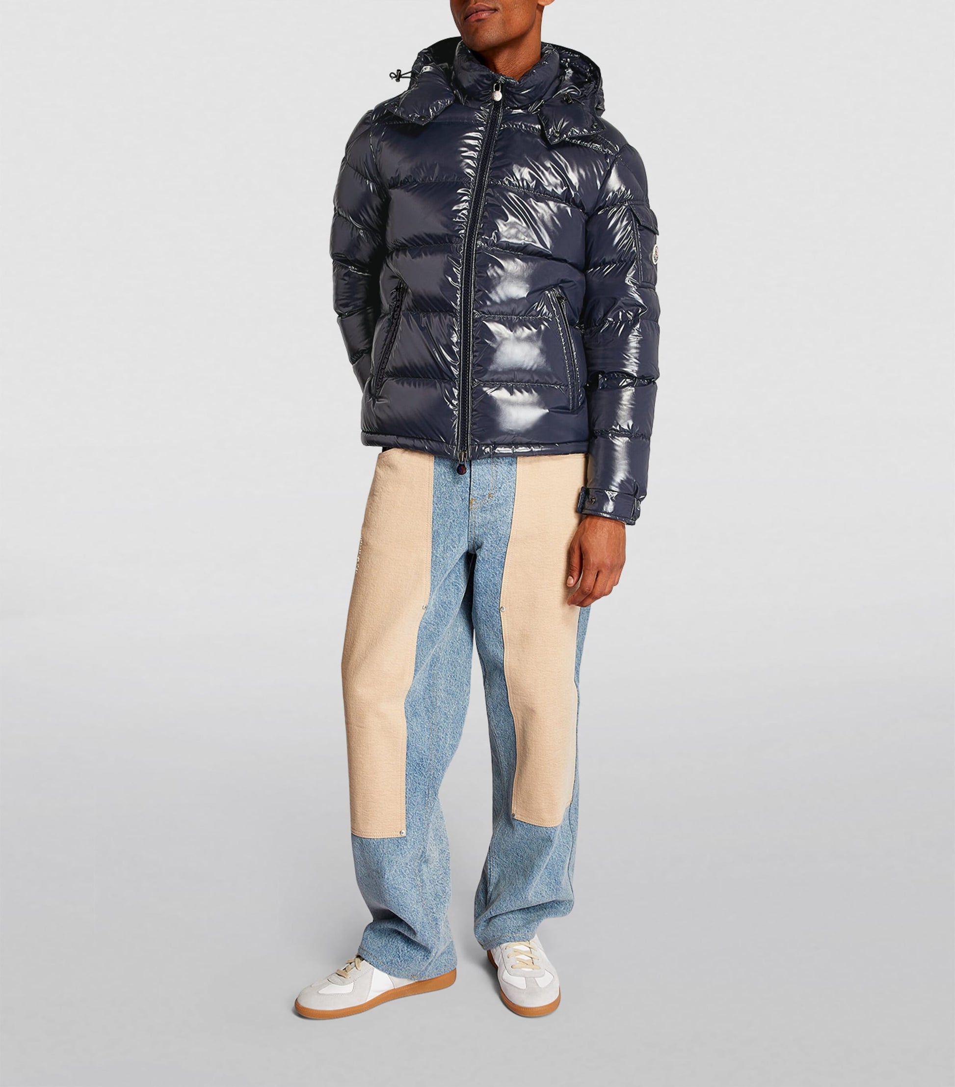 Navy Maya Puffer Jacket