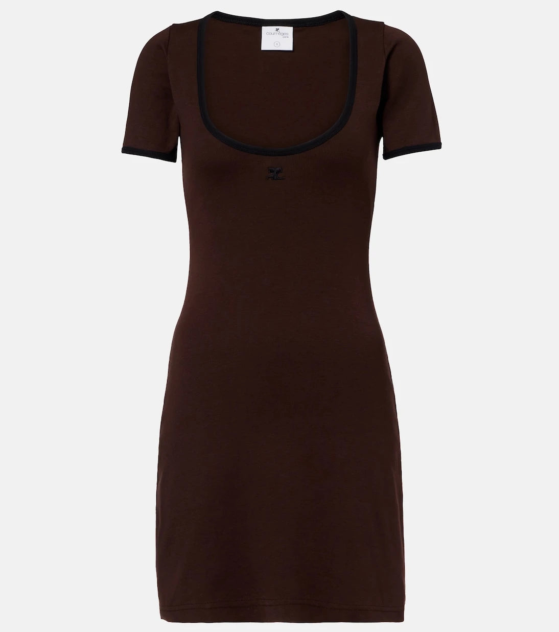 Courrèges - Holistic cotton minidress