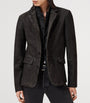 Leather Survey Blazer ANTHRACITE GREY
