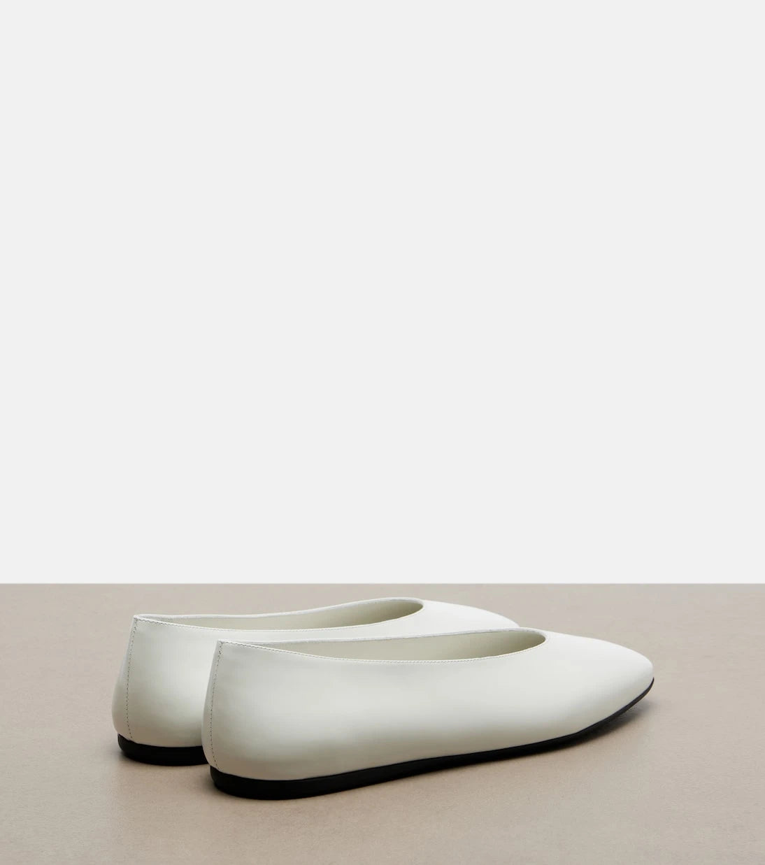 Prada - Leather ballet flats