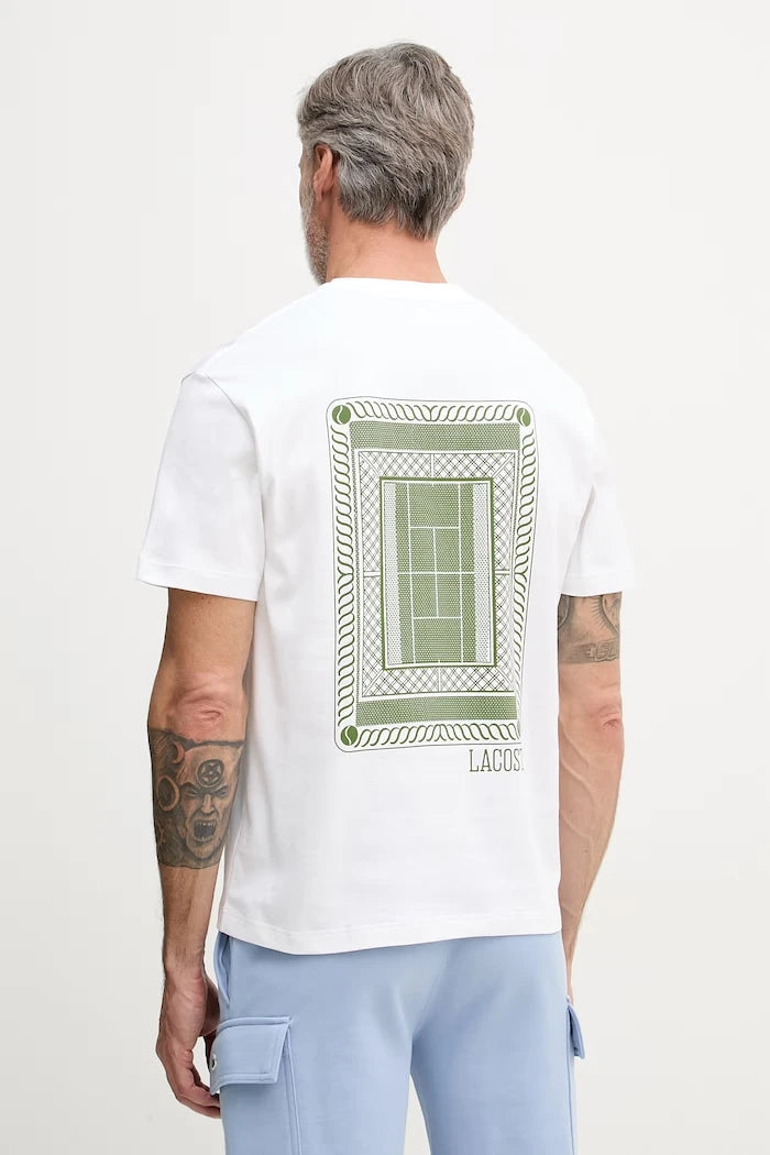 Lacoste erkek pamuklu tişört