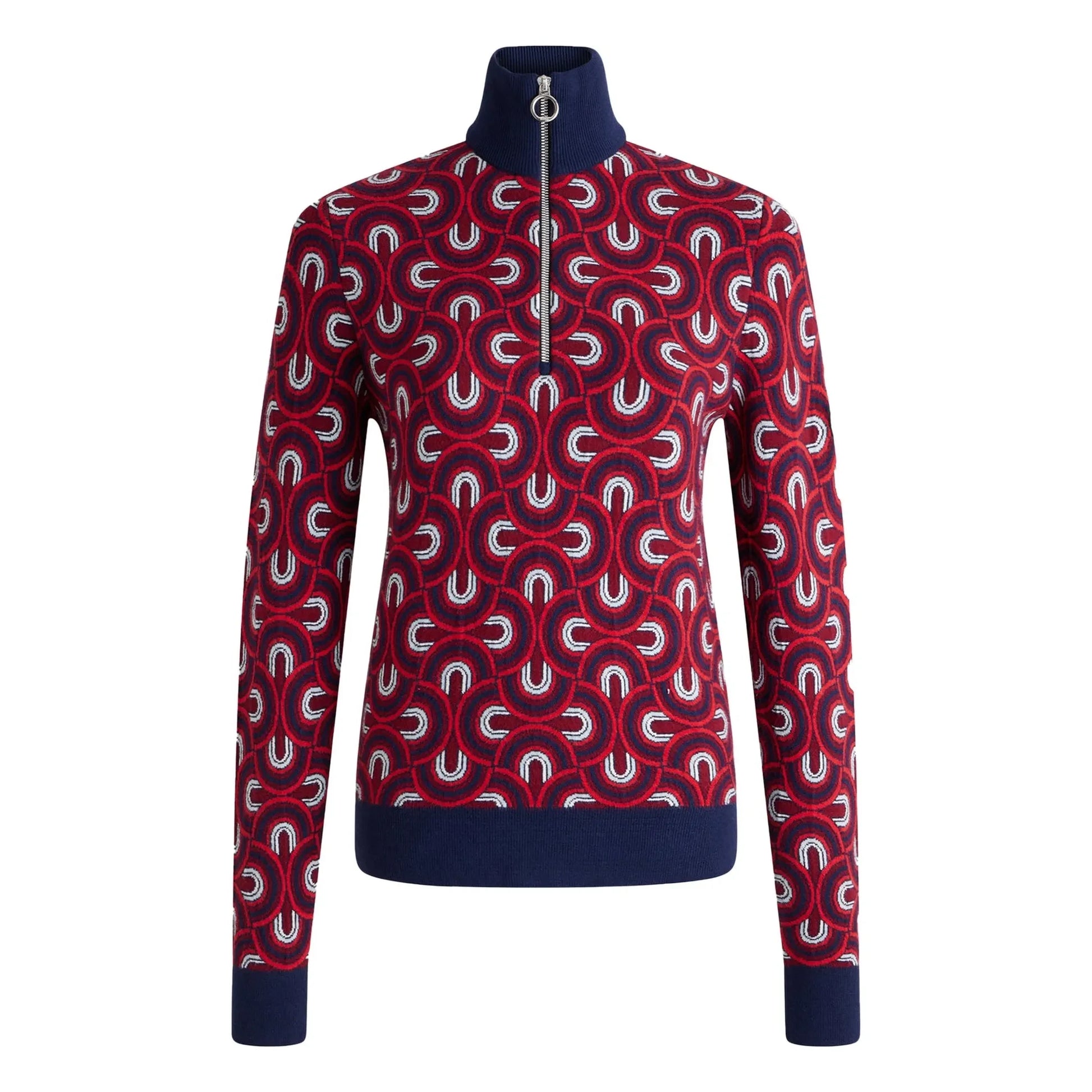Fusalp - Knit Pill Pullover | Mahogany