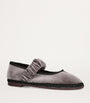 Flabelus Grey Velvet Mafalda Espadrilles