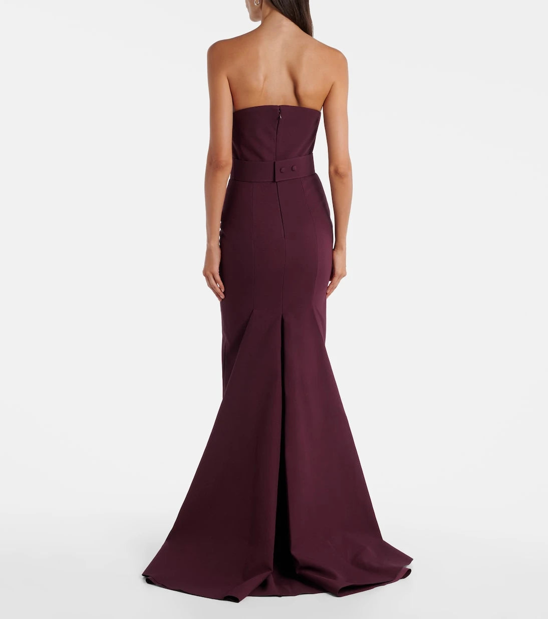 Solace London - Citra strapless gown
