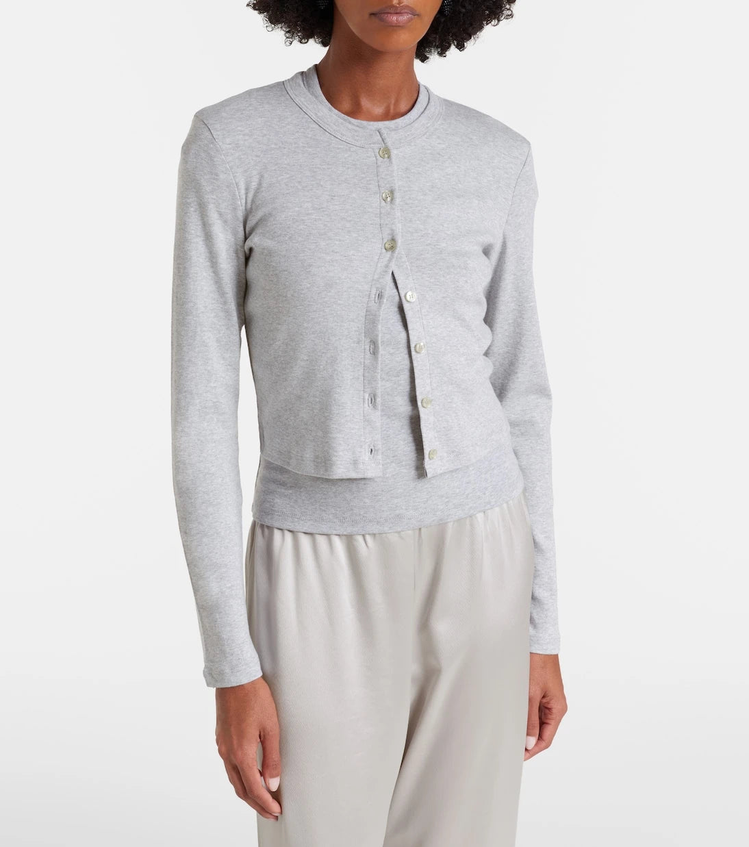 Leset - Nando cotton jersey cardigan