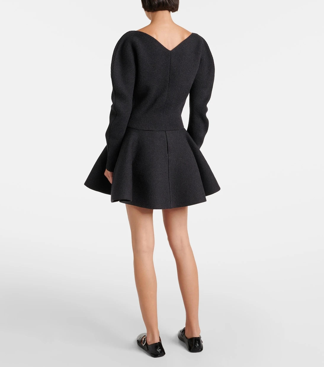 Alaïa - Heart wool-blend sweater