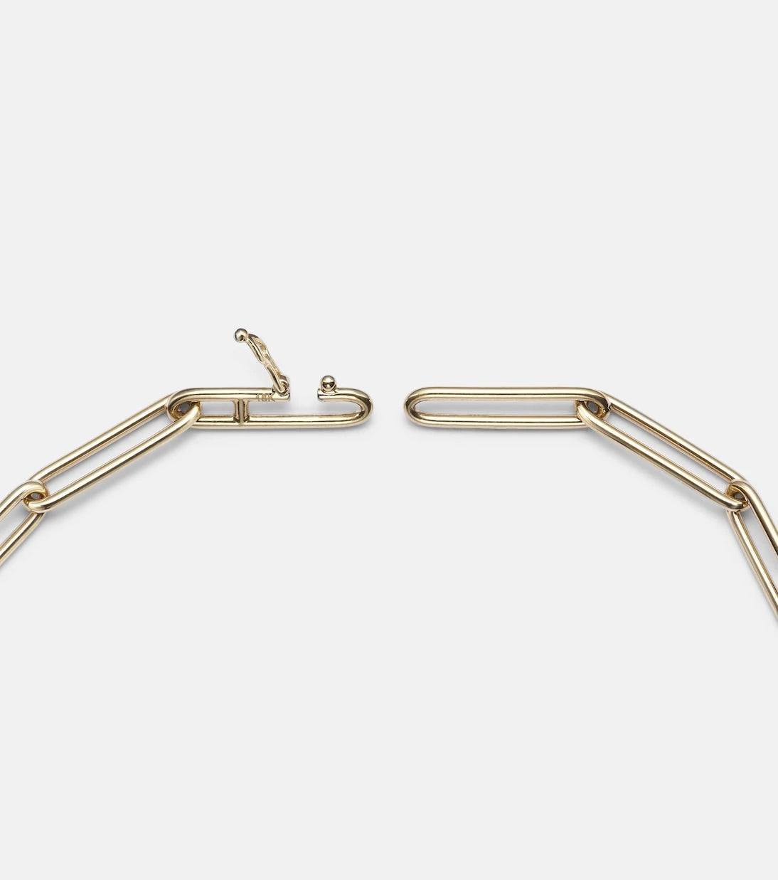 FoundRae - Crescent & Internal Compass 18kt gold necklace with diamonds