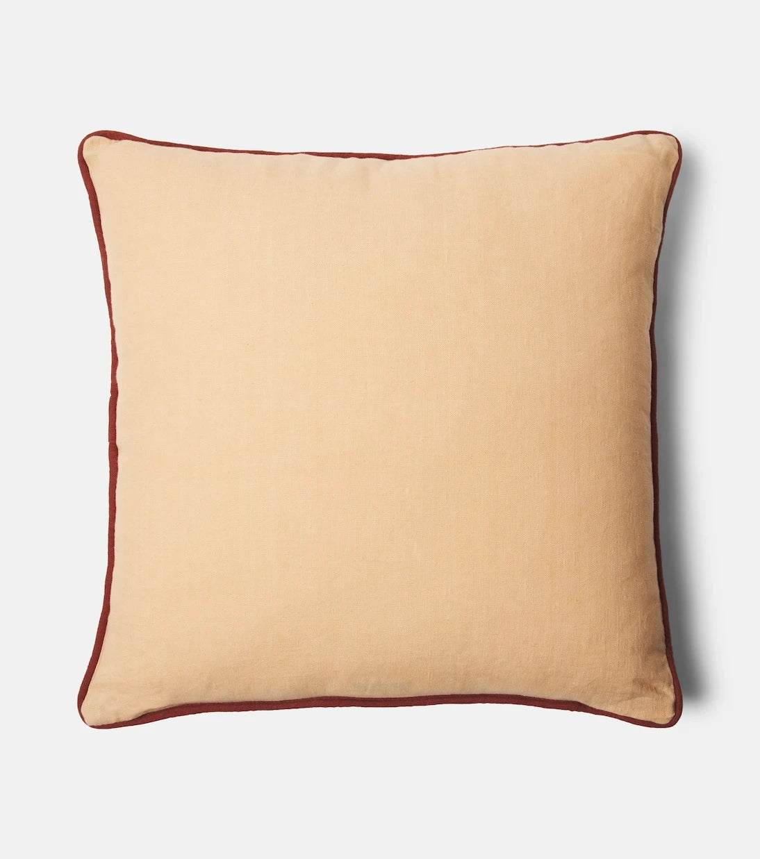 Les-Ottomans - Embroidered cotton velvet cushion