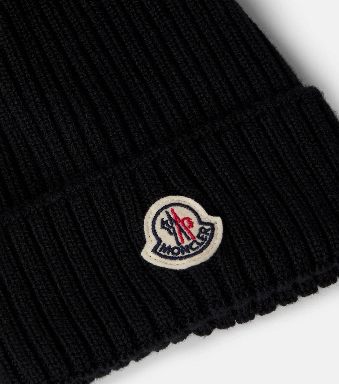 Moncler Enfant - Ribbed-knit virgin wool beanie