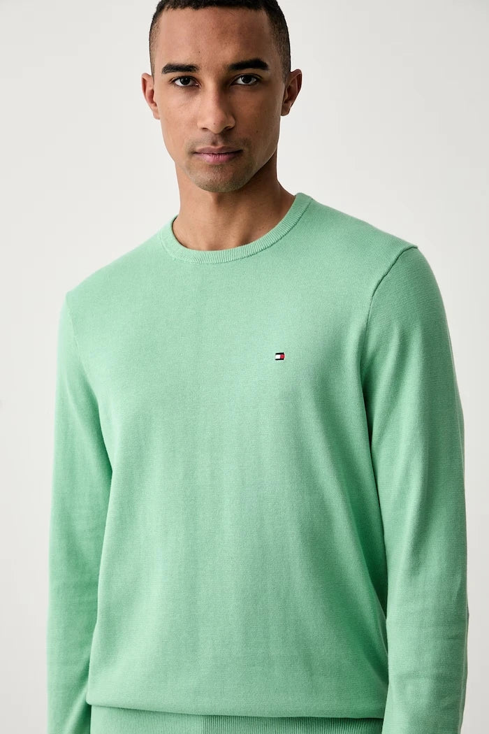 Tommy Hilfiger erkek pamuklu kazak