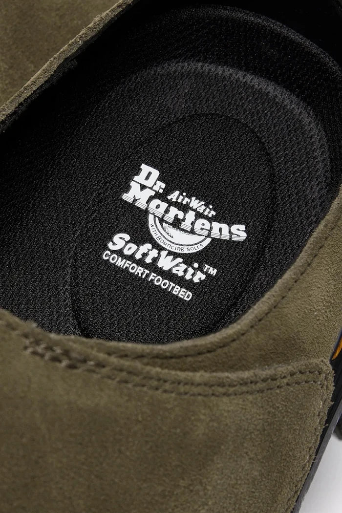 Велурени чехли Dr. Martens ZebZag AnyWair Mule