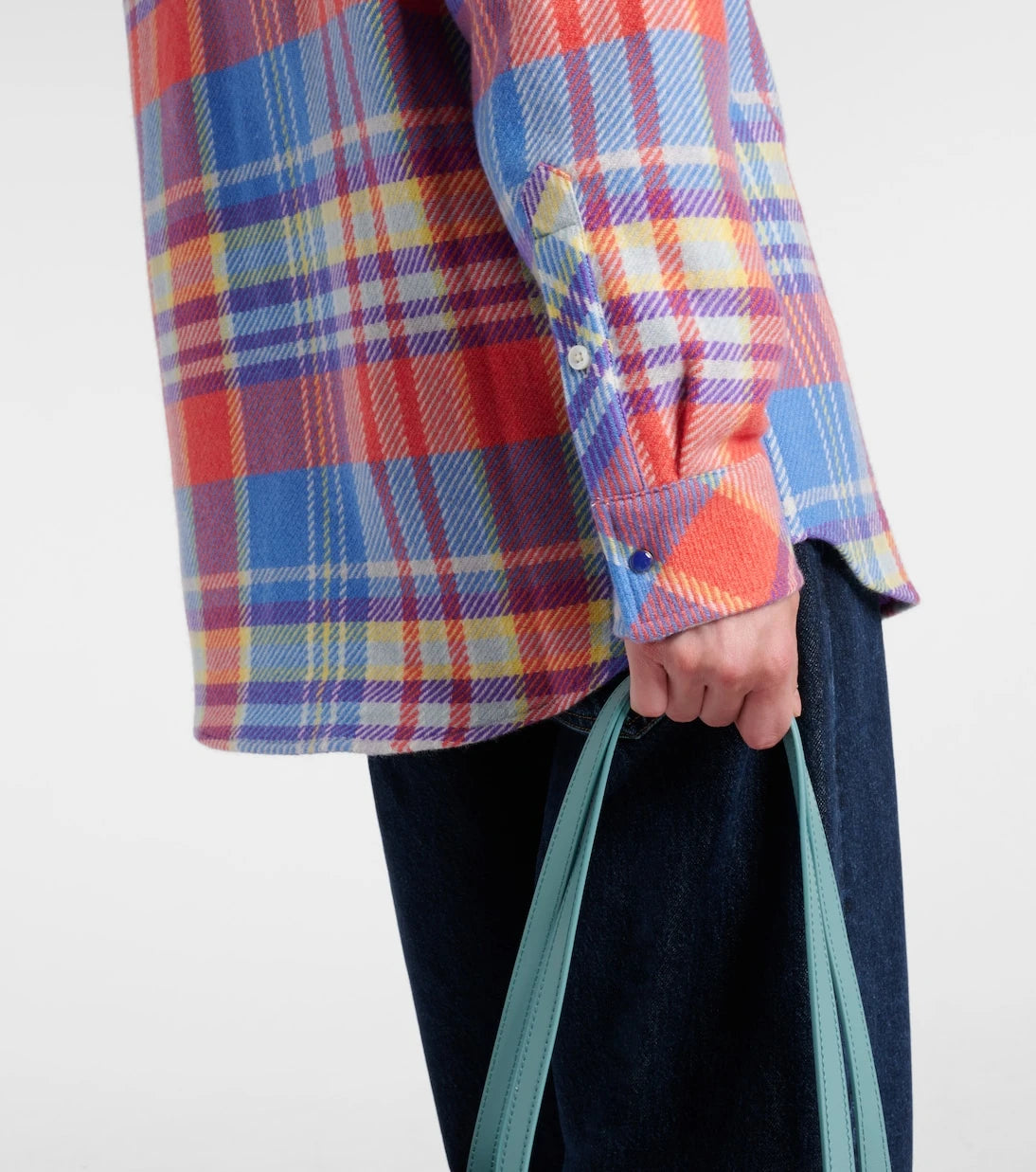 God's True Cashmere - Creator plaid cashmere shirt