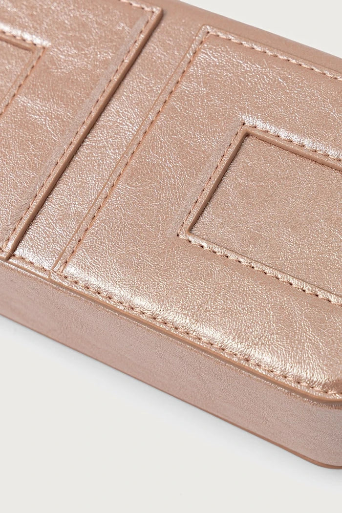 Çocuklar için suni deri crossbody çanta