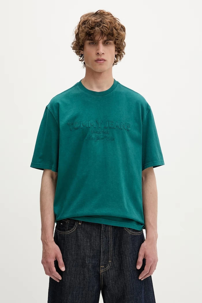 Tommy Jeans basic erkek pamuklu tişört