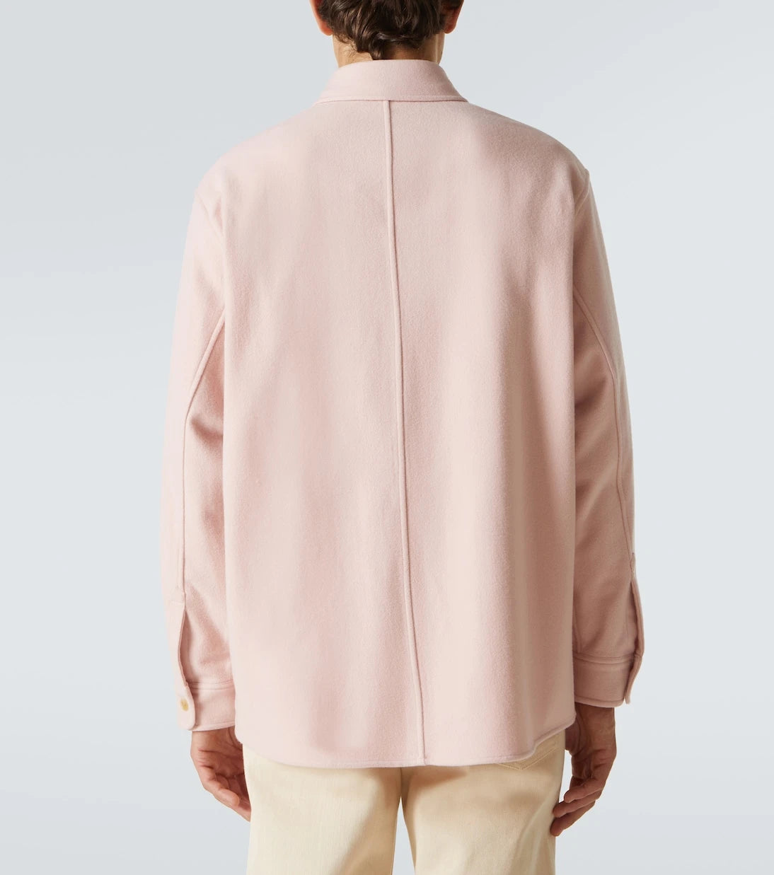 Auralee - Wool flannel overshirt