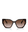 Brown Acetate PR 19ZS Sunglasses
