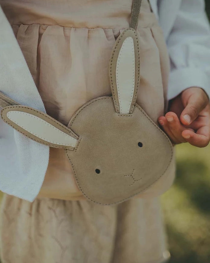 Donsje Britta Classic Purse Bunny Çocuk Deri Çanta