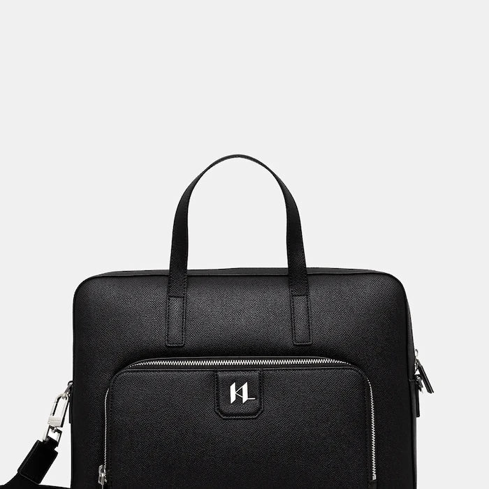 Кожена чанта Karl Lagerfeld K/MONOGRAM